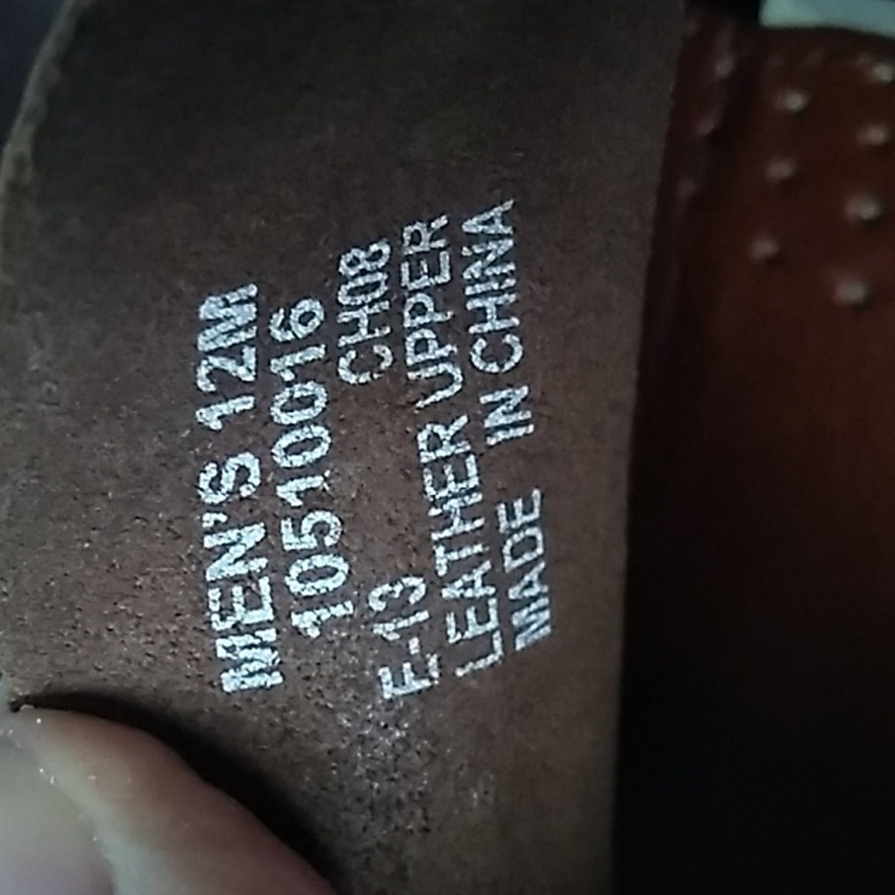 Sperry Top Sider Authentic Brown Leather Boat Shoes Size 12M - Picture 8 of 9